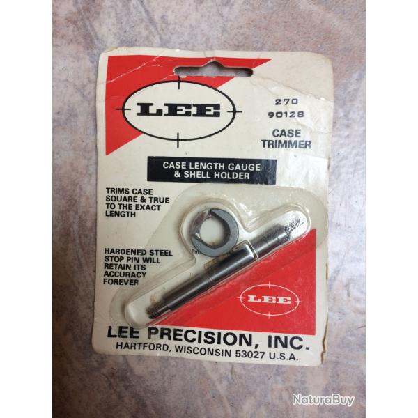 lee case length gauge and shell holder calibre 270