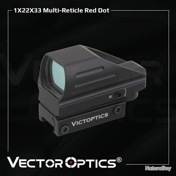 VictOptics 1X22X33 Multi-r�ticule point rouge LIVRAISON GRATUITE !!