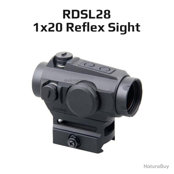 VictOptics SRD 1x20 R�fle Sight Finition Graphite -**RDSL28