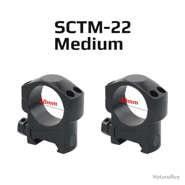 Victoptics-Anneaux 30 mm LOW --SCTM-22