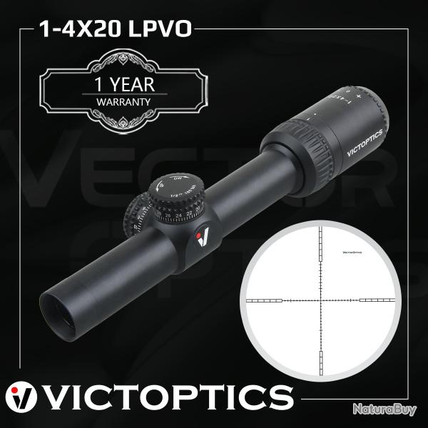 Victoptics 1-4x20 porte de fusil VMD-2 rticule lunette de vise 1/2MOA