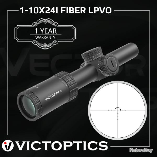 Victoptics 1-10X24 Sfp Fiber Lpvo porte de fusil Ipx5