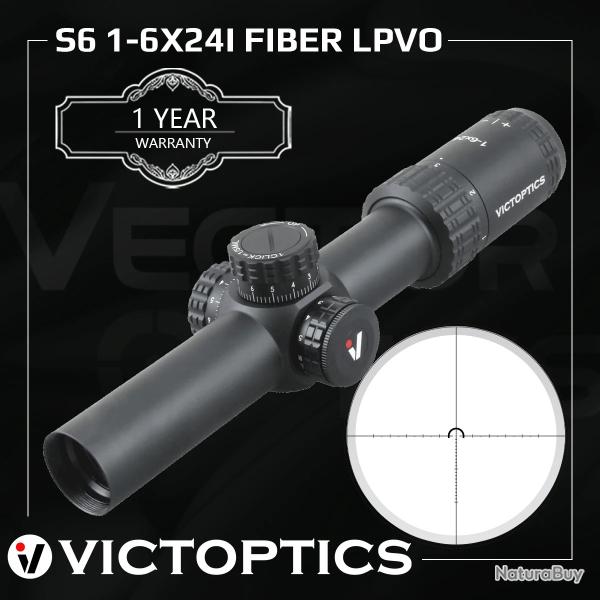Victoptics S6 1-6x24i LPVO -**OPSL33  LIVRAISON GRATUITE !!