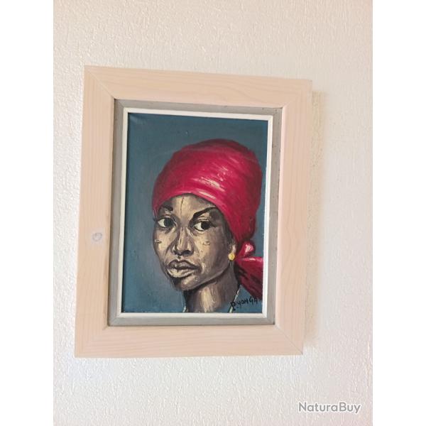 Peinture art africain 1970