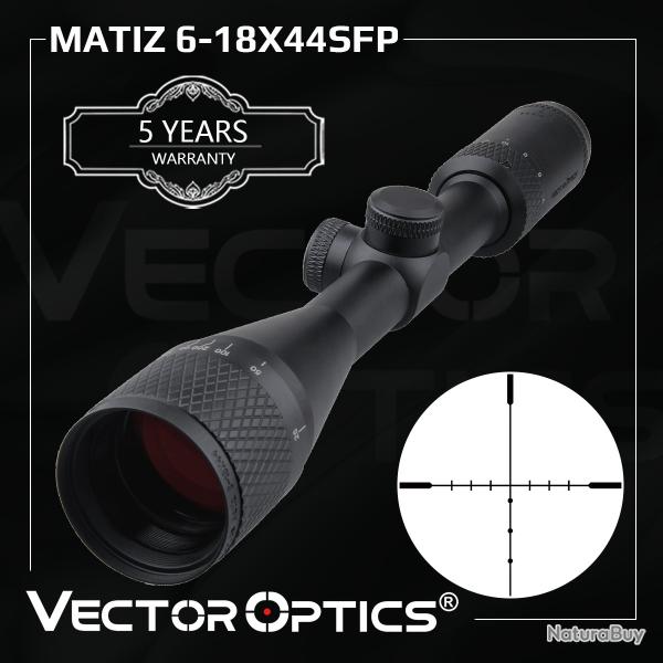 Vector Optics-Lunette de vise Matiz, 6-18X44 Wrechargeable LIVRAISON GRATUITE !!