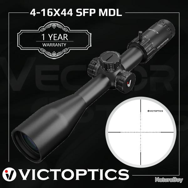 Victoptics-Lunette de vise pour fusil de tir et de chasse, 4-16X44 Sfp LIVRAISON GRATUITE !!