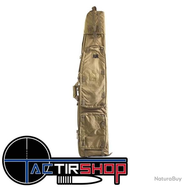 Drag Bag Aim 60 TAN pour carabine tactique de 145 cm maximum