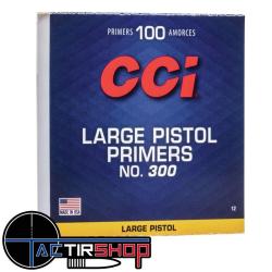 1000 Amorces CCI large pistol n&deg; 300