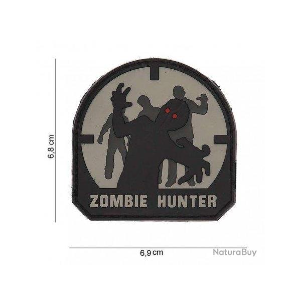 Patch 3D PVC Zombie Hunter (101 Inc) Noir