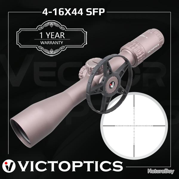Victoptics 4-16X44 deuxi�me lunette de vis�e de chasse en avion focal
