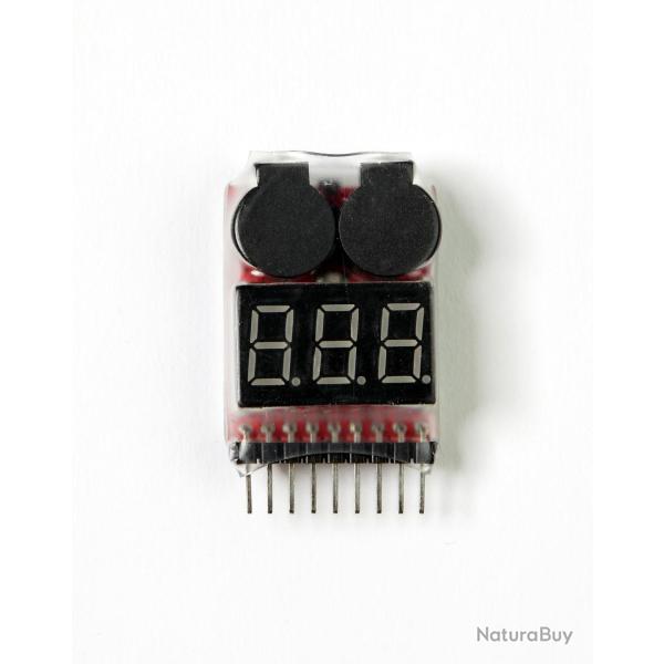 Batterie Lipo Testeur Digital & Buzzer (Energy Airsoft)