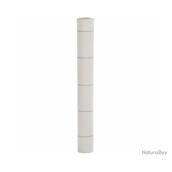 Toile anti-mauvaises herbes blanche 1x100 m en polypropyl�ne - Jardin et am�nagement