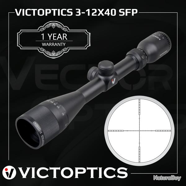 Victoptics-Lunette de vise de chasse SFP 3-12X40 -**OPSL29 LIVRAISON GRATUITE !