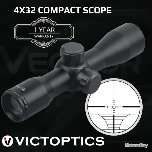 Victoptics-Lunette de vise de chasse SFP  4x32, 11mm, 20mm -**OPSL25 LIVRAISON GRATUITE !