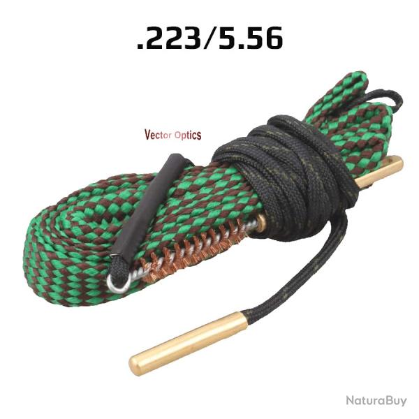 Kit de nettoyage de pistolet optique vectorielle 12 Ga corde pour 9Mm -**SCCK-02