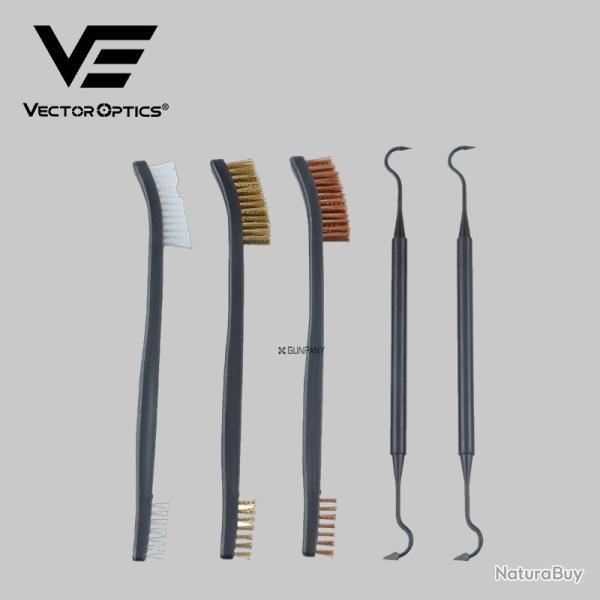 Optique vectorielle brosse en fil d'acier � Double extr�mit�