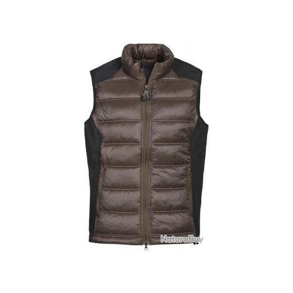 Gilet matelass� Nevada marron PERCUSSION