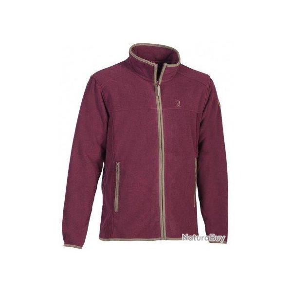Blouson polaire Scotland bordeaux PERCUSSION
