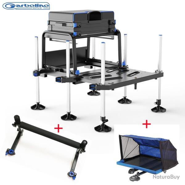 Pack Panier / Station Garbolino D25 Competition 25-21 + Barre d'amorcage + D�serte deluxe tente
