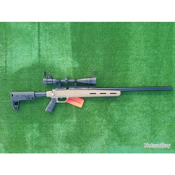 PACK7 Carabine PCP Snowpeak M30C 5,5 mm 19,9 J.+ lunette 4-16 x 40AO + Kit puissan