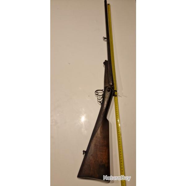 Fusil � chien ext�rieur 16mm a percussion centrale cat�gorie D  St �tienne