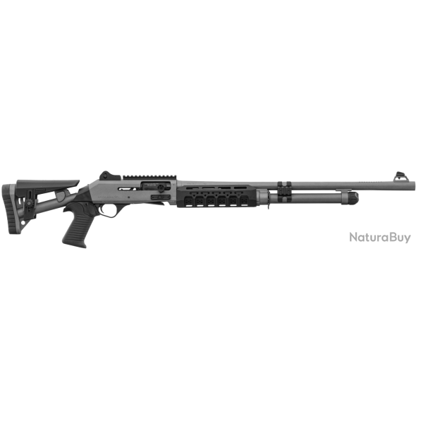 Fusil semi-automatique Aksa Arms S4 Extreme - 12/76 / 24" / Gris
