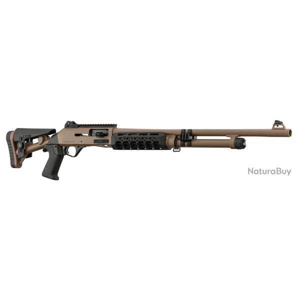 Fusil semi-automatique Aksa Arms S4 Extreme - 12/76 / 24" / Tan