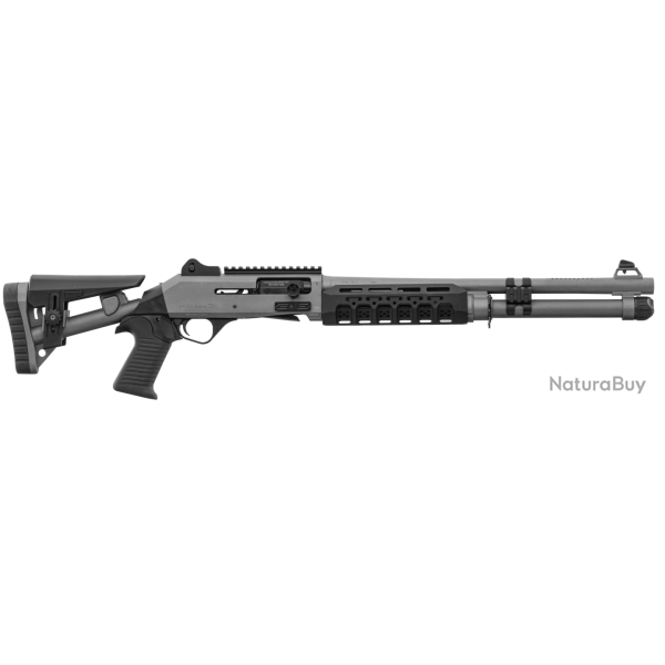 Fusil semi-automatique Aksa Arms S4 Extreme - 12/76 / 18.5" / Gris