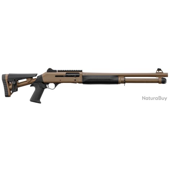 Fusil semi-automatique Aksa Arms S4 FX03 - 12/76 / Tan / Beige / FDE