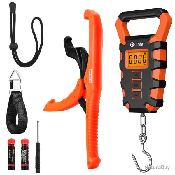 PESON � GIBIER JUSQU'� 50KG + ACCESSOIRES - ORANGE - LIVRAISON GRATUITE