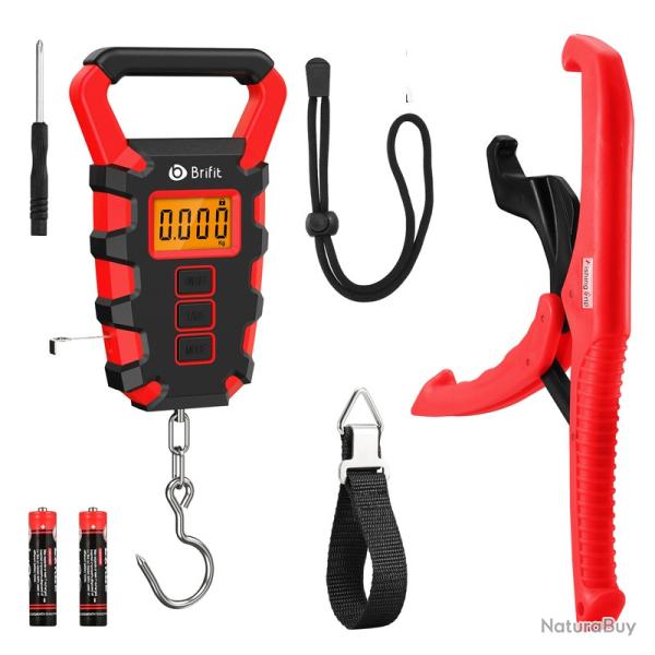 PESON PCHE  LA CARPE DE 15g  50KG + ACCESSOIRES - ROUGE - LIVRAISON GRATUITE