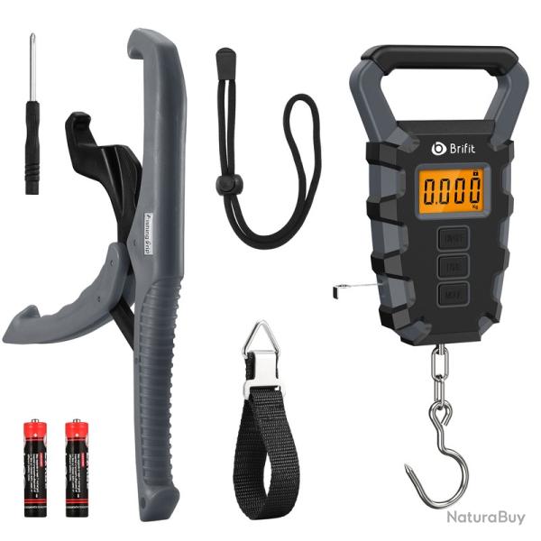 PESON PCHE  LA CARPE DE 15g  50KG + ACCESSOIRES - NOIR - LIVRAISON GRATUITE