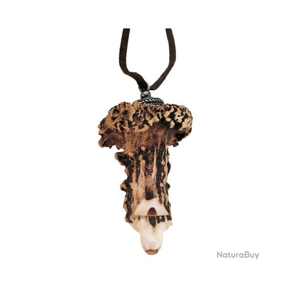 Sifflet en couronne de chevreuil pour chiens FRITZMANN