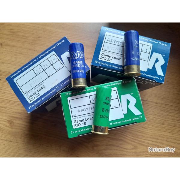 Lot de 75  Cartouches  Rio