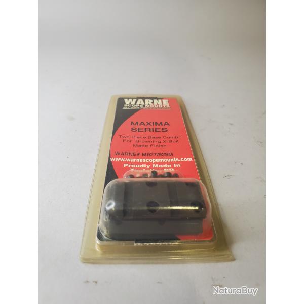 embases warne m927/929m x bolt browning