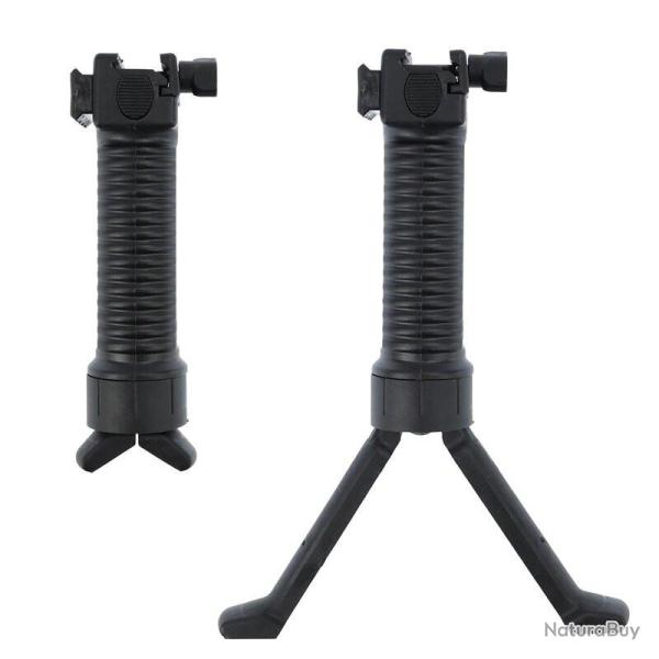 Poign�e avant bipied + rail lat�ral