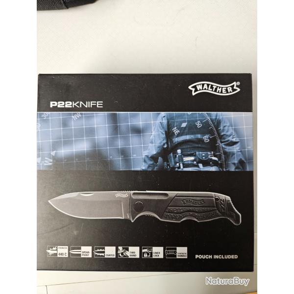 COUTEAU WALTHER P22