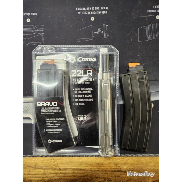 Kit de Conversion 22 LR BRAVO CMMG pour AR-15