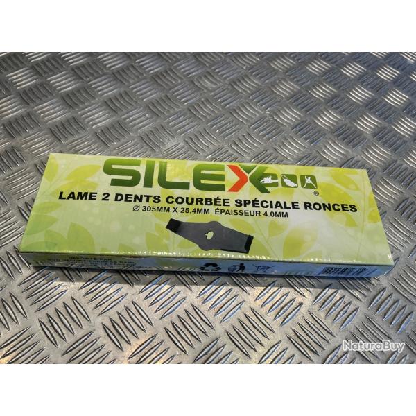 lame debroussailleuse ronce silex 2 dents diam 305mm alesage 25,4 mm epaisseur 4mm