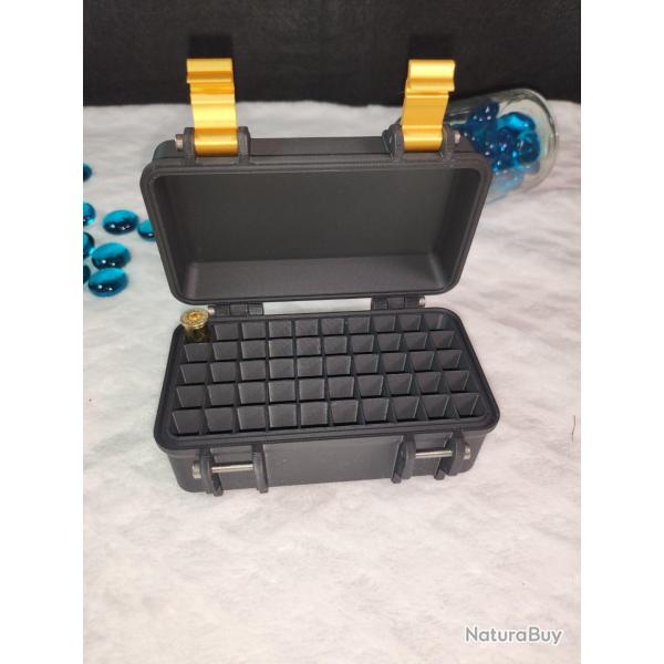 BOITE TRANSPORT MUNITION 38 spcial/357 magnum