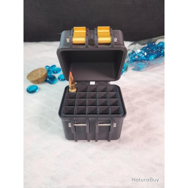 BOITE TRANSPORT MUNITION 7.5 x 55 suisse / .308 / 6.5 creedmoor