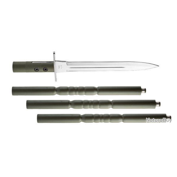 �PIEU LANCE D�MONTABLE PROFESSIONNEL  LAME DE 7MM TR�S R�SISTANTE AVEC MALLETTE