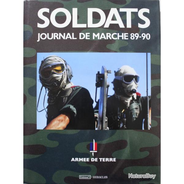 Livre Soldats Journal de marche 89-90 - Arme de terre