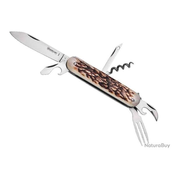 COUTEAU MERCURY 10CM 6P CERF
