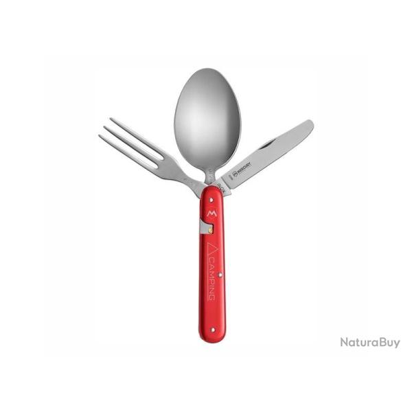 COUVERT CAMPING MERCURY 3P ROUGE