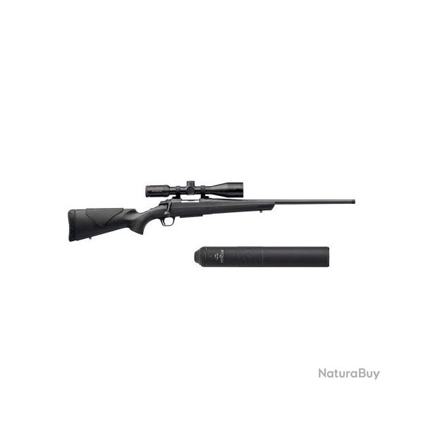 CARABINE BROWNING A-BOLT 3+ COMPO CAL.300WM+LUNETTE KITE K4 3-12X50I+SILENCIEUX IR34 m14