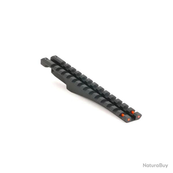 GERMAN TACTICAL SYSTEMS AK EXTENDED PICATINNY SIGHT MOUNT WITH FIBER