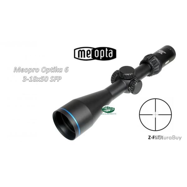 MEOPTA - LUNETTE MEOPRO OPTIKA6 3-18X50 SFP ZPLEX