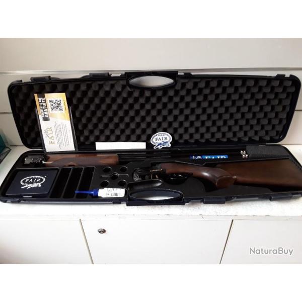 Fusil superpose Fair DC43TG CARRERA 3 cal.12/76 bois can.76cm crosse gravee
