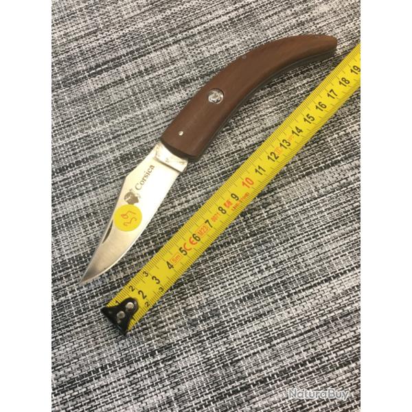Couteau corsica  manche en bois d'Olivier